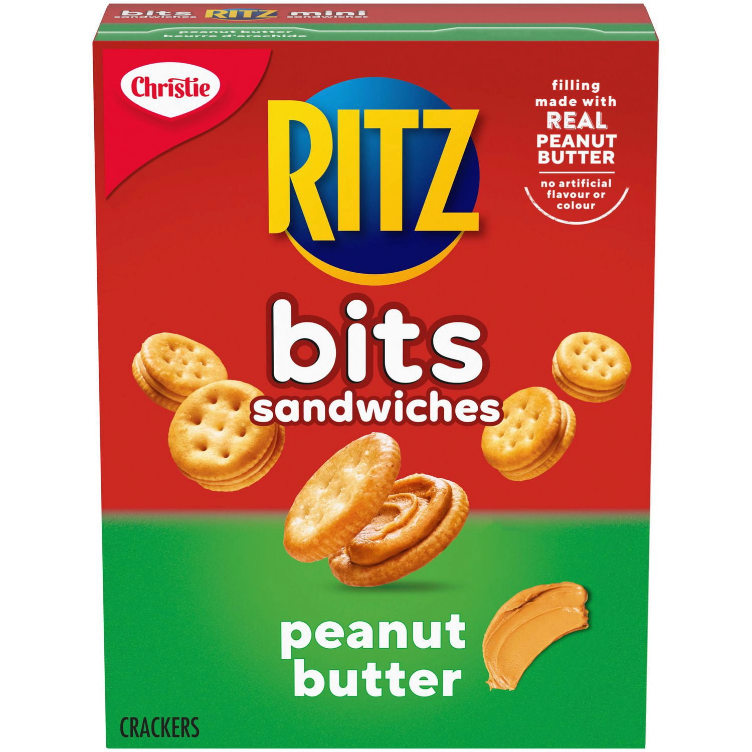 RITZ Bits Sandwiches Peanut Butter Crackers