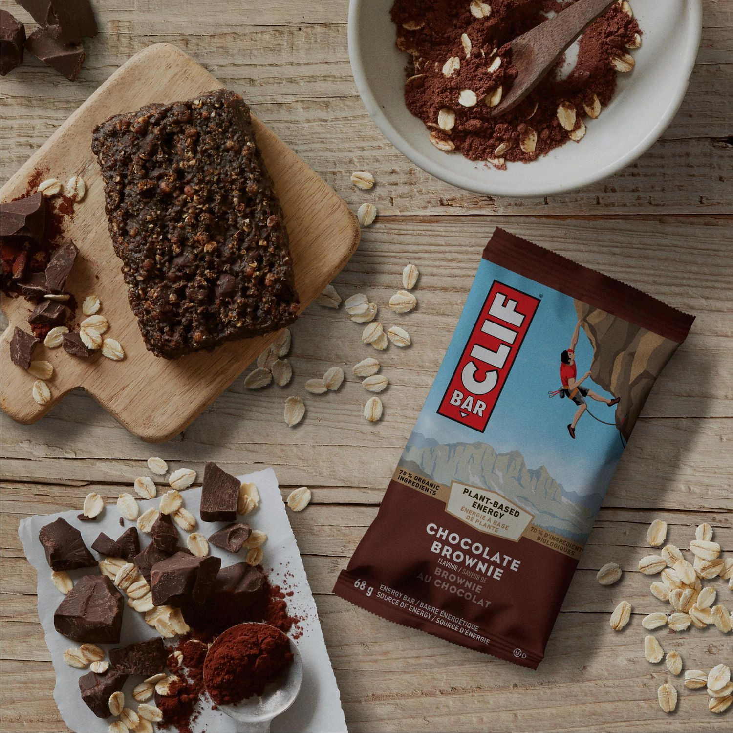 Clif Bar Chocolate Brownie Energy Bar 408g - Image 3