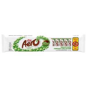 AERO Peppermint Juniors Treat Size, 9 x 7.3 g - Gluten-Free Milk Chocolate Bars