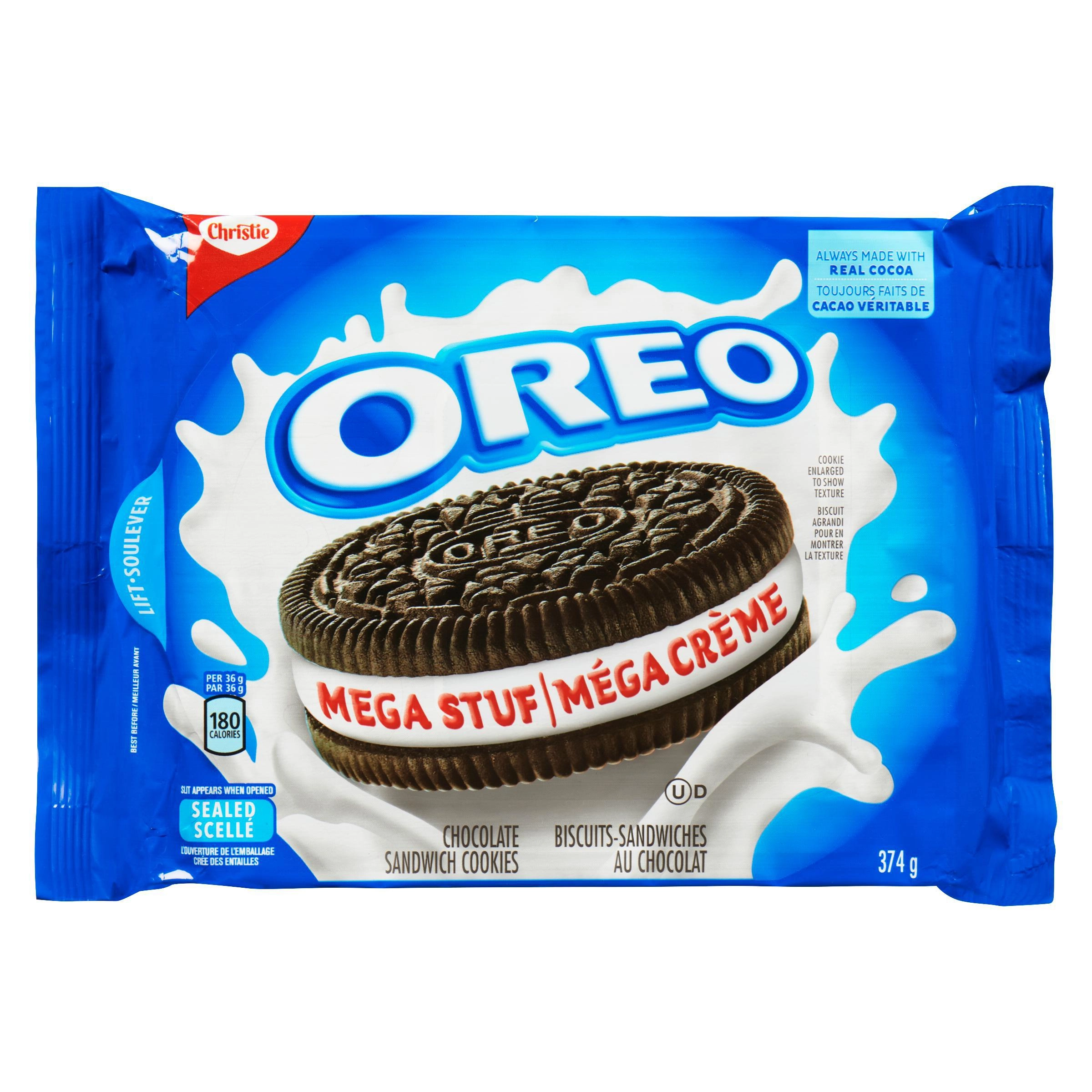 Oreo Mega Stuf Sandwich Cookies - Image 2