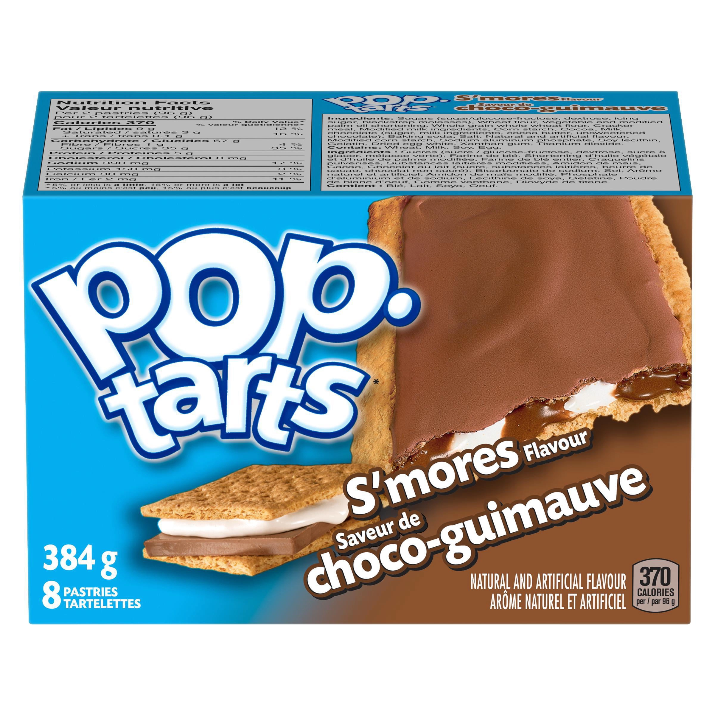 Pop-Tarts Kellogg's Pop-Tarts Toaster Pastries, S'mores 384g - 8 Pastries - Image 5