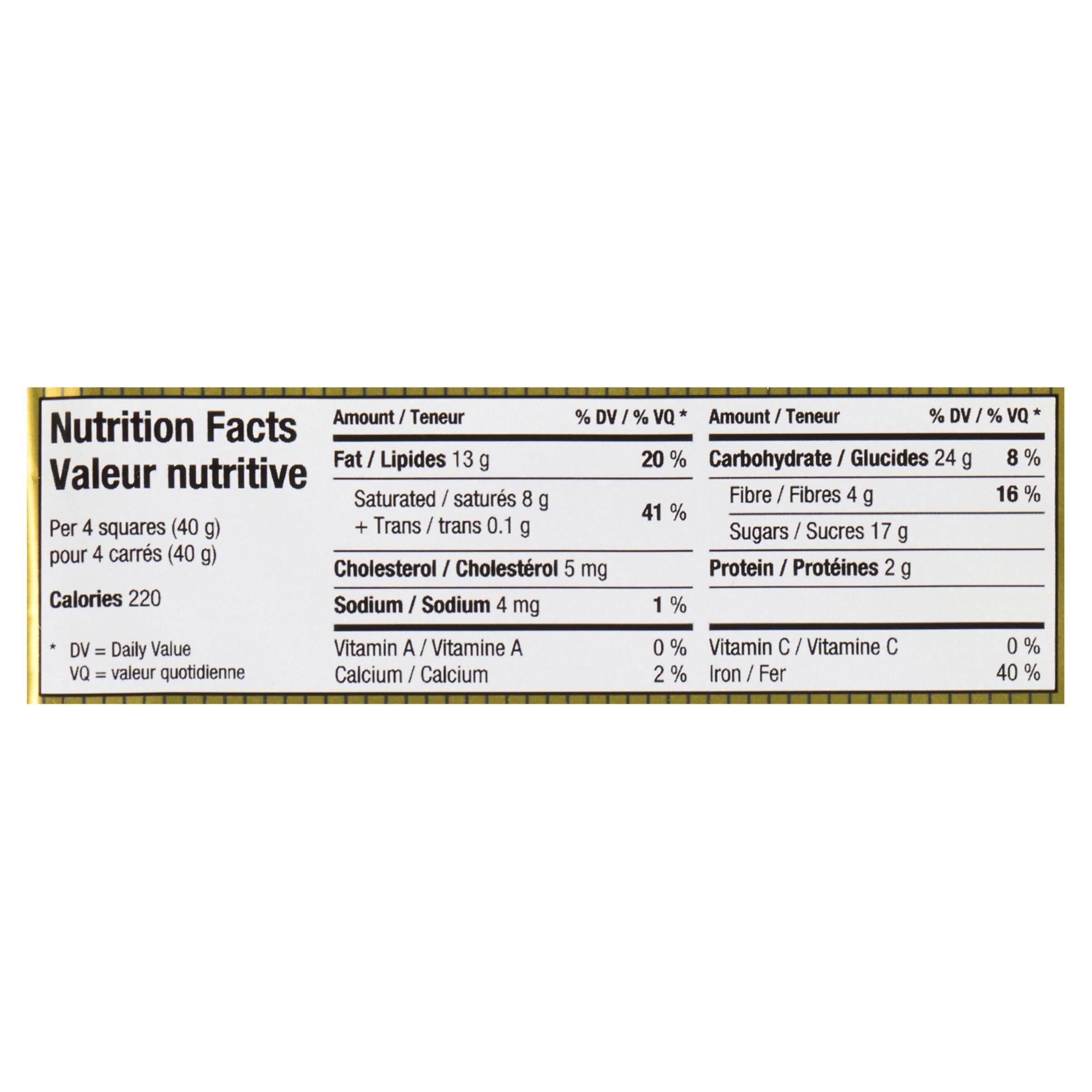 Waterbridge Dark Chocolate Bar 400g - Image 3