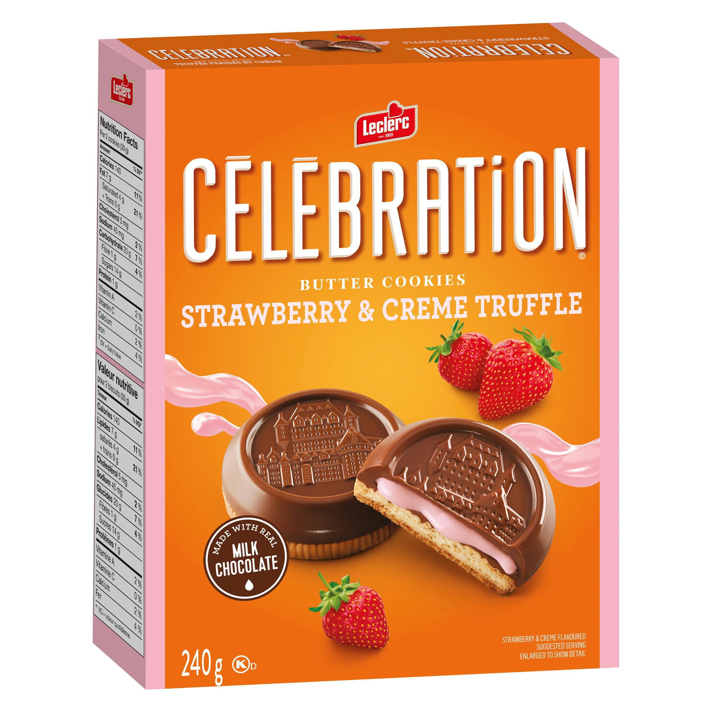 Celebration Strawberry & Creme Truffle Cookie - Image 5