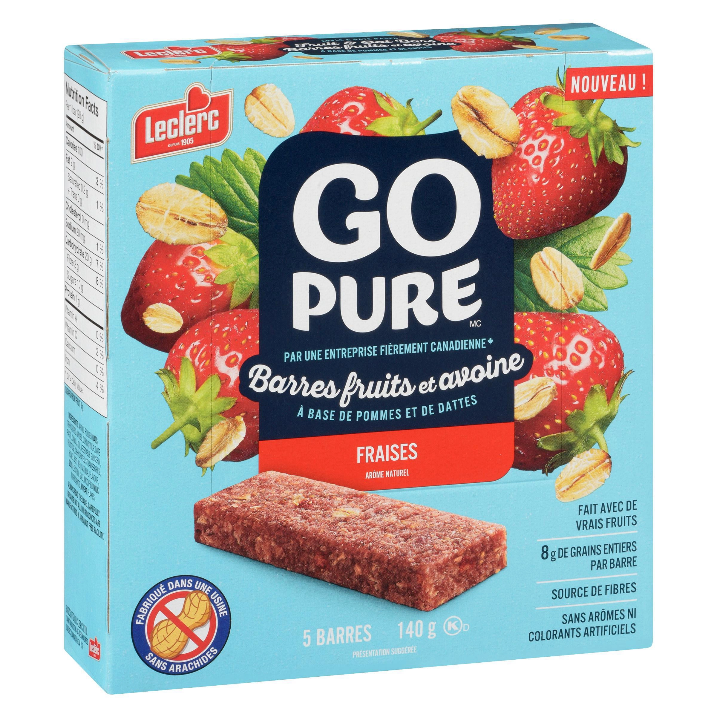 Go Pure Strawberry Fruit & Oat Bars 140g - Image 17