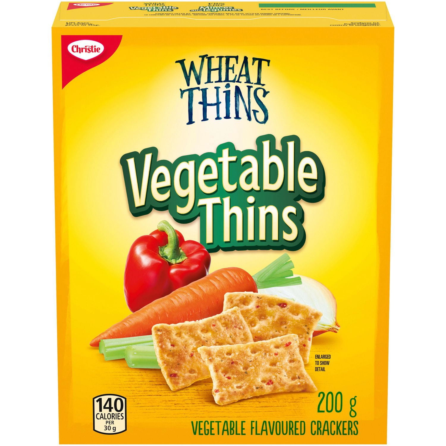 Vegetable Thins Wheat Crackers