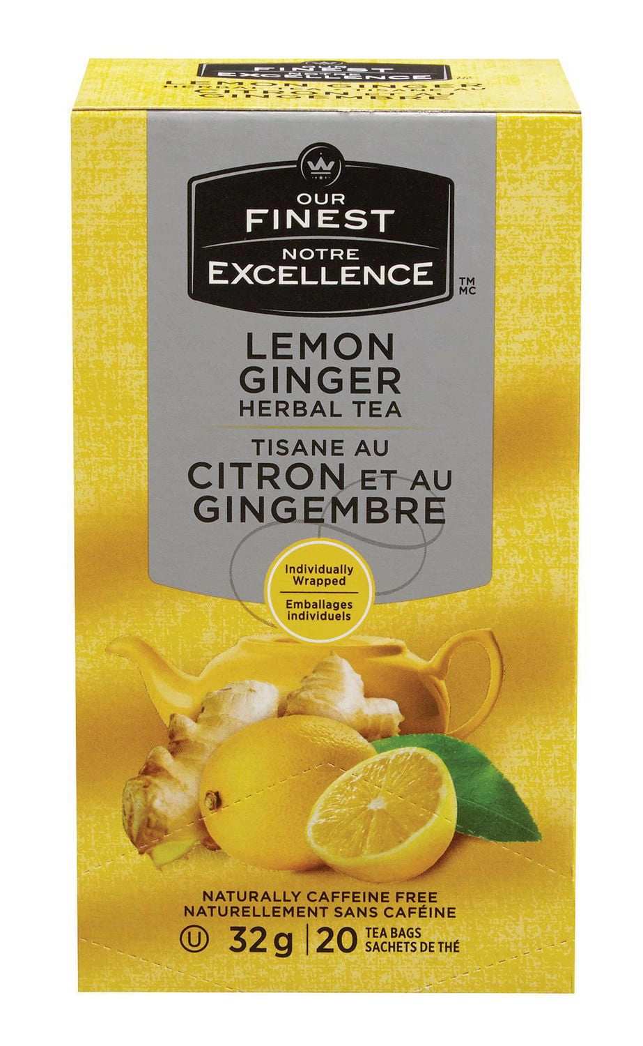 Our Finest Lemon Ginger Herbal Tea