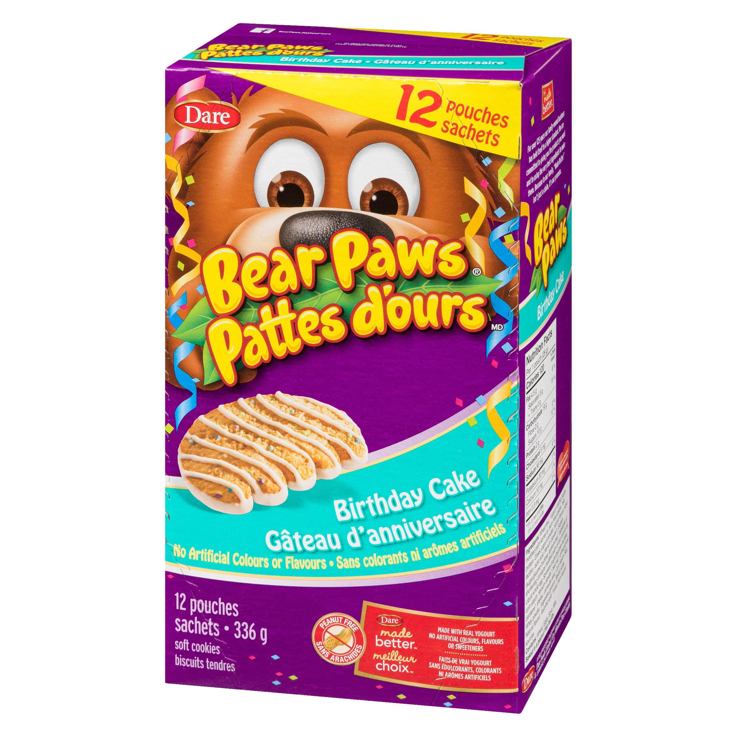 Bear Paws Birthday Cake Family Pack - Image 4