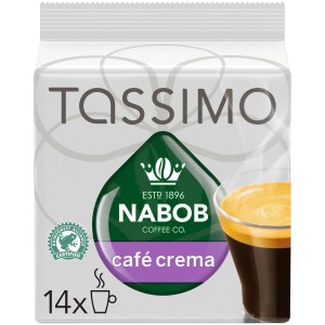 Tassimo Nabob Café Crema Coffee Single Serve T-Discs