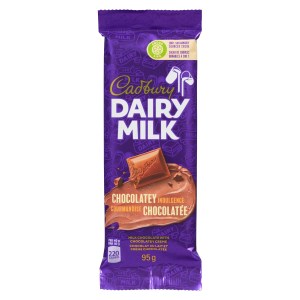 Cadbury Dairy Milk Chocolatey Indulgence Chocolate Bars, 95g