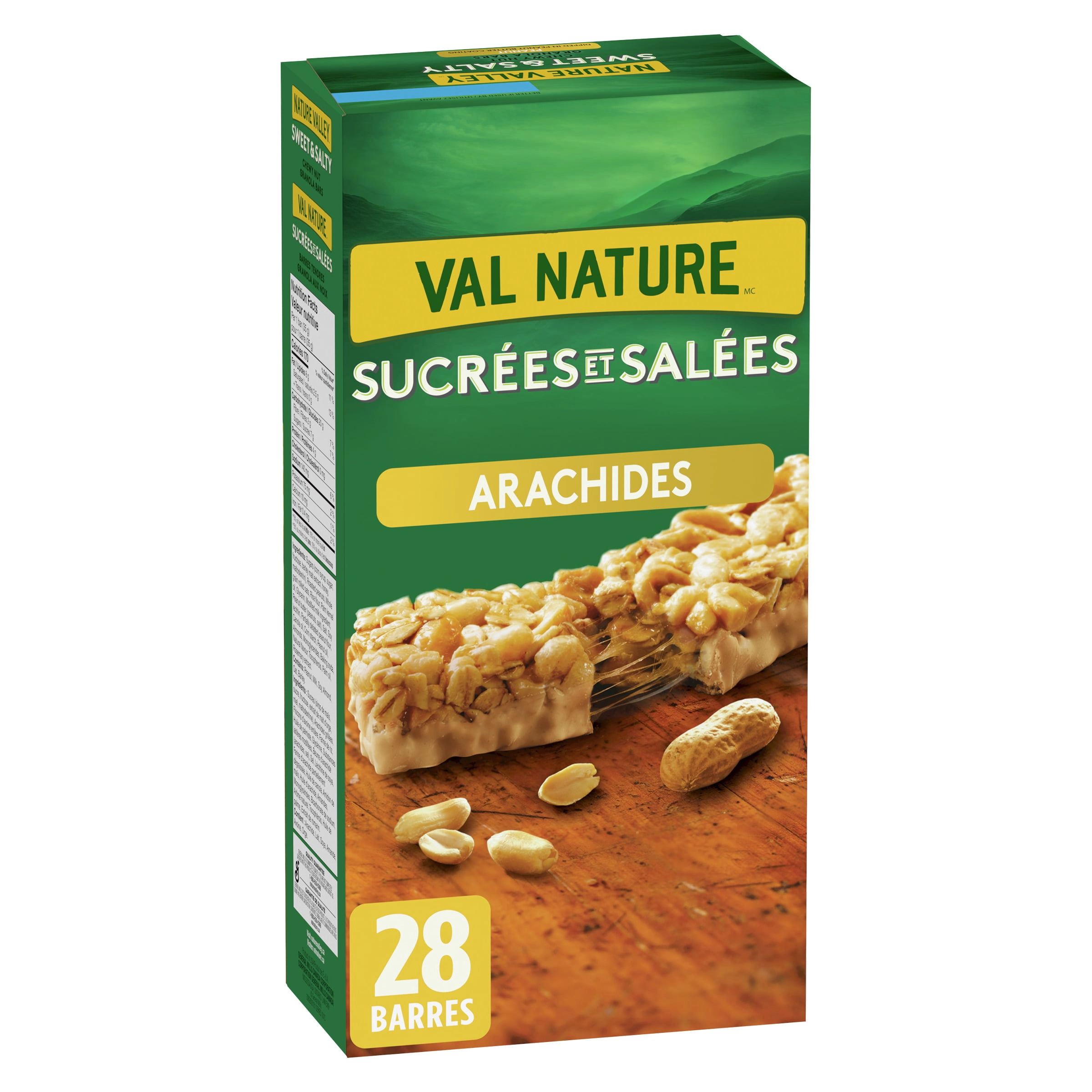 Nature Valley Sweet and Salty Nut Granola Bars, Peanut, 28 ct 980 g - Image 2