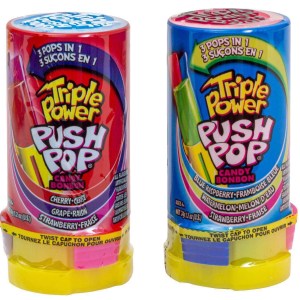Triple Power Push Pop 34g