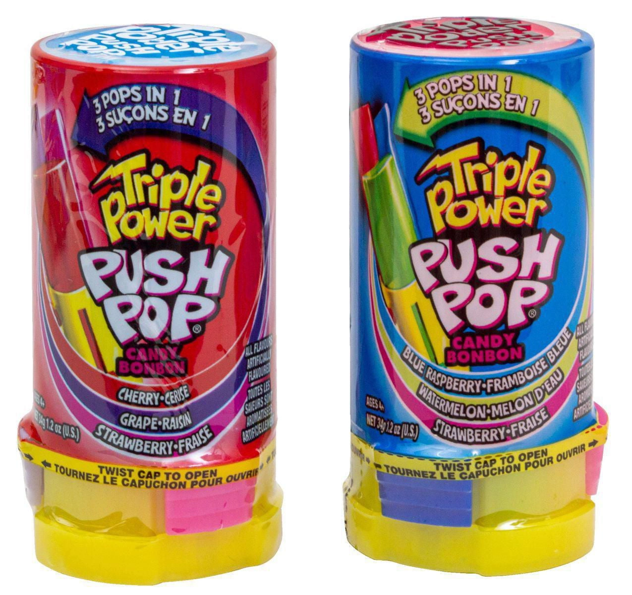 Triple Power Push Pop 34g