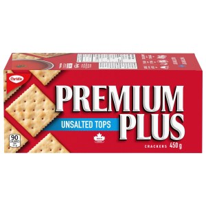 Premium Plus Unsalted Tops Crackers 450g