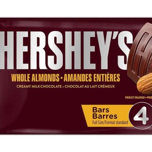 Hershey's Creamy Milk Chocolate with Whole Almonds 172g