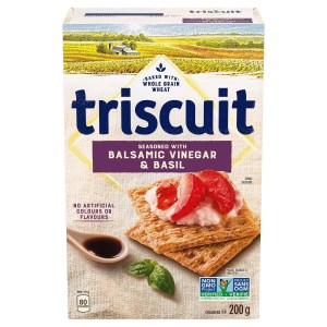 Triscuit Balsamic Vinegar & Basil Crackers 200g