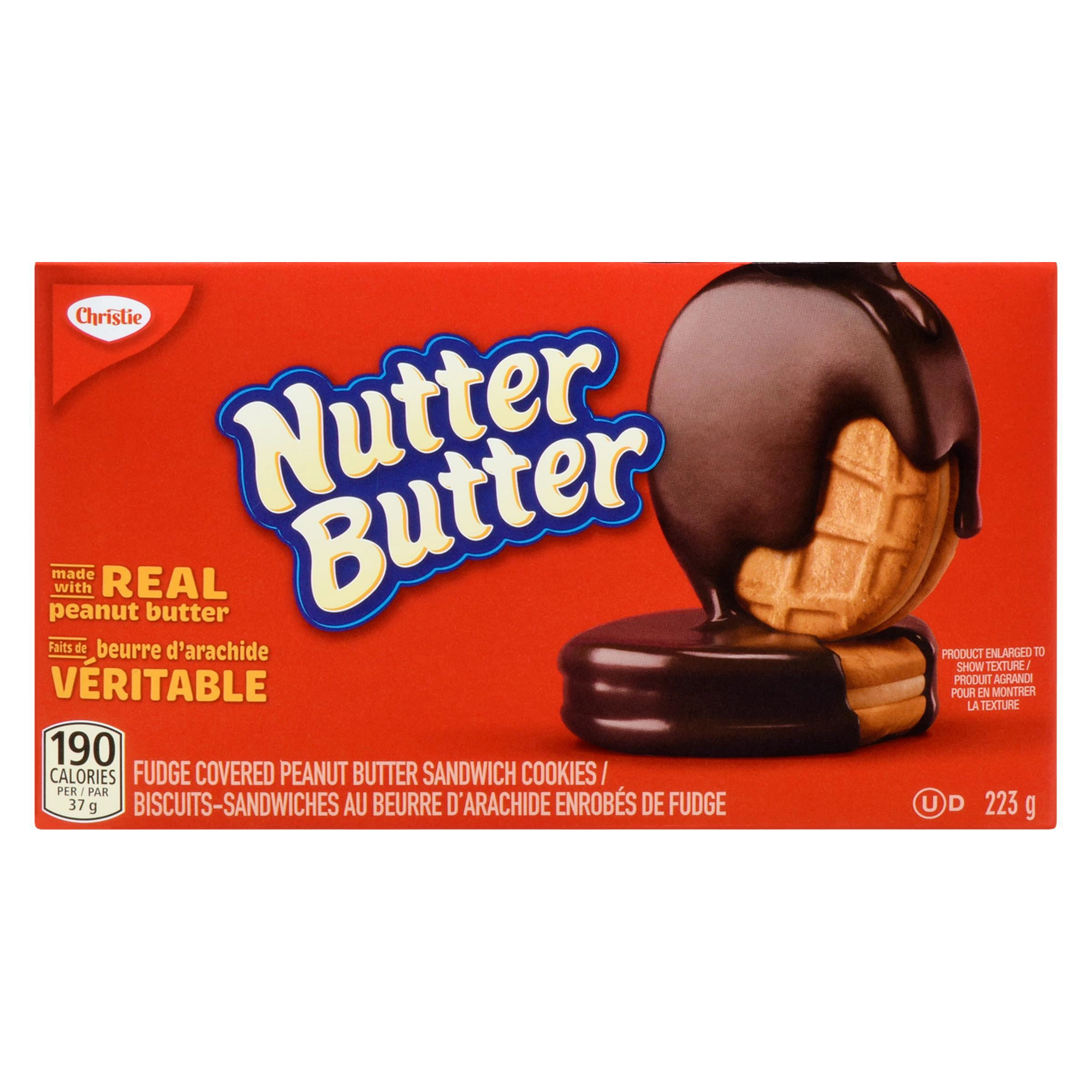 Christie Nutter Butter Peanut Butter Fudge Covered Cookies, 223G - Image 2