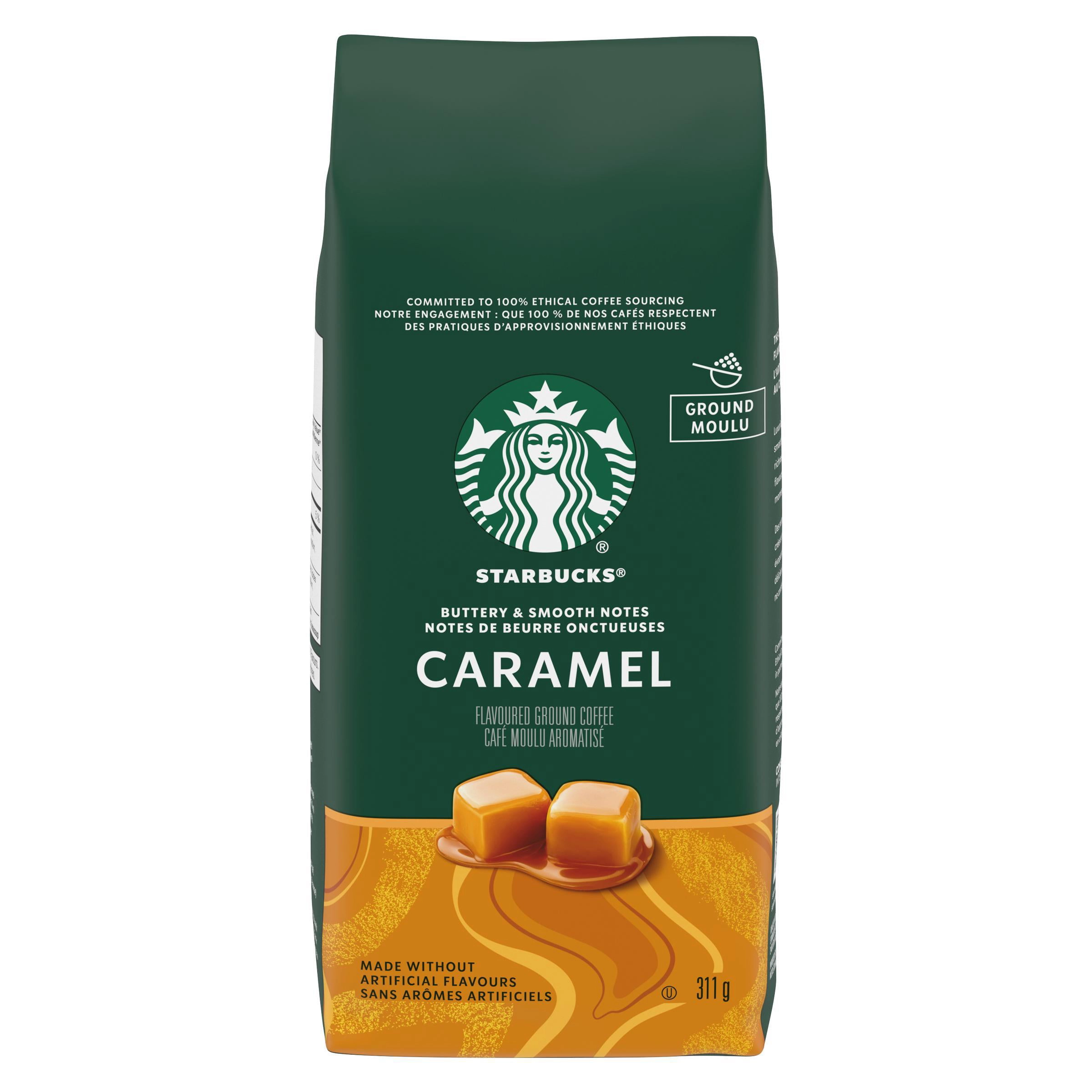 STARBUCKS® Caramel Flavoured Ground Coffee 311g Bag - Image 2