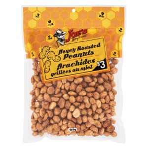 Joe's Tasty Travels Honey Roasted Peanuts 450g