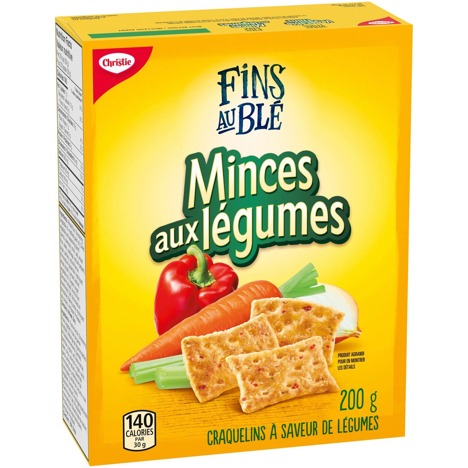 Vegetable Thins Wheat Crackers - Image 4