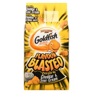 Goldfish Flavour Blasted Cheddar and Sour Cream Crackers