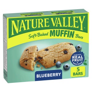 Nature Valley Soft-Baked Muffin Bars, Blueberry - 5 ct 175 g