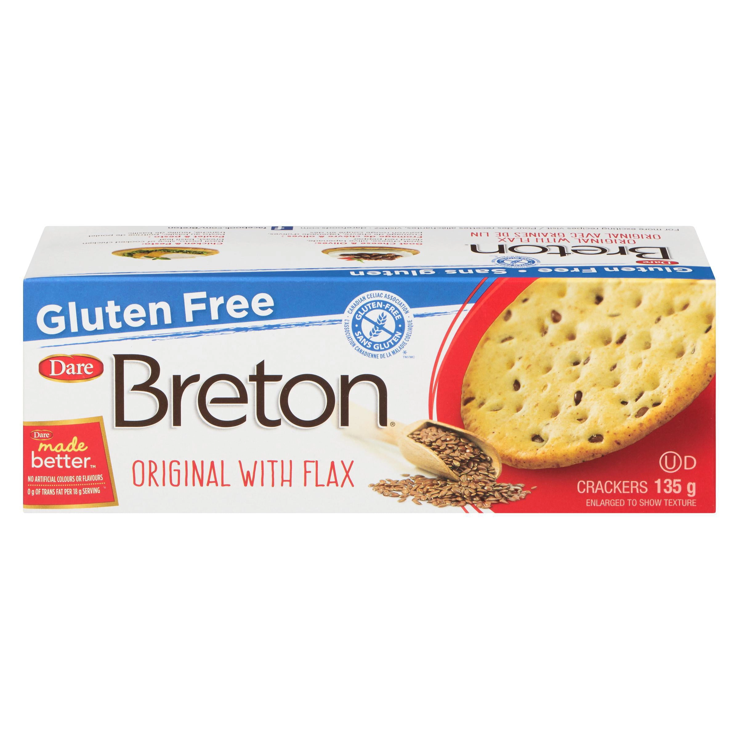 Breton Gluten Free Original with Flax Crackers