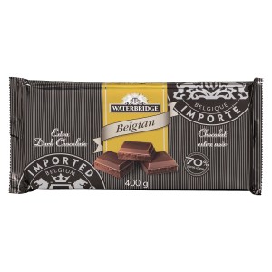 Waterbridge Extra Dark Chocolate Bar 400g