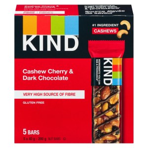KIND Cherry Cashew & Dark Chocolate Bars, 5 Pack 200g