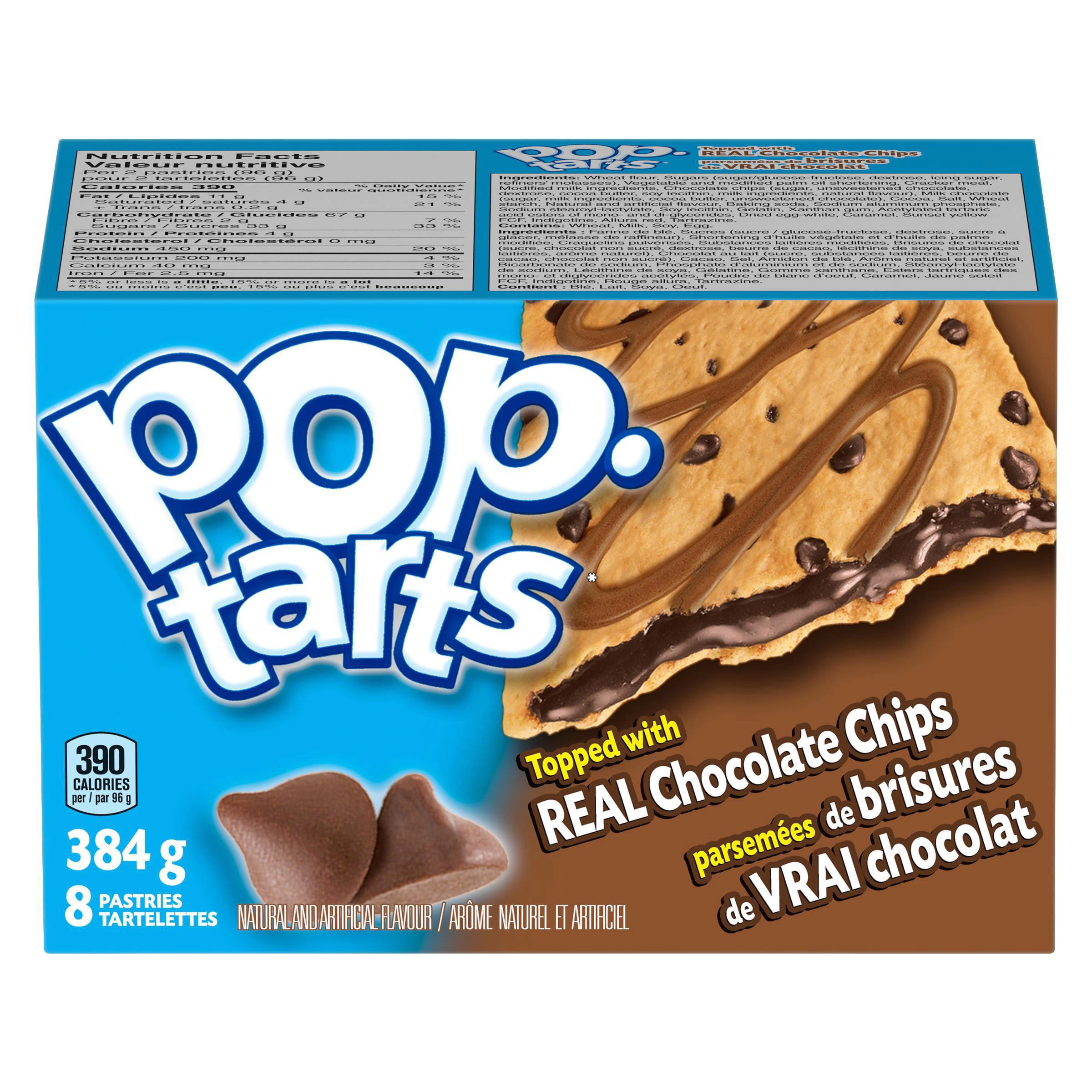 Pop-Tarts Kellogg's Chocolate Chip Toaster Pastries - Image 5