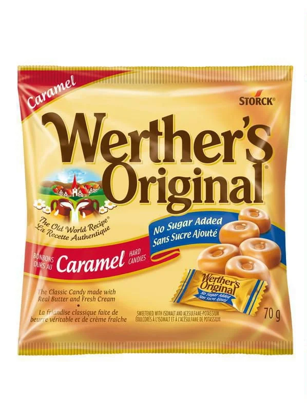 Werther's Original No Sugar Added Caramel Hard Candy