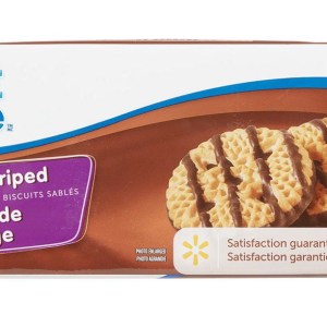 Great Value Fudge Striped Shortbread Cookies