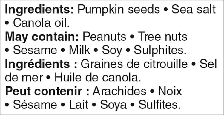 Great Value Dry Roasted & Salted Pumpkin Seeds - Image 3