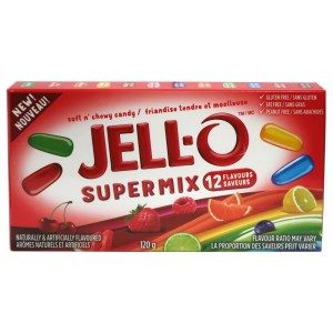 Jell-O Sour Supermix Soft N’ Chewy Candies