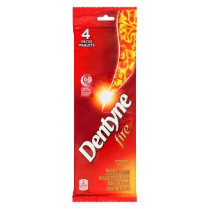 Dentyne Fire Cinnamon Sugar-Free Gum, 4 Pack