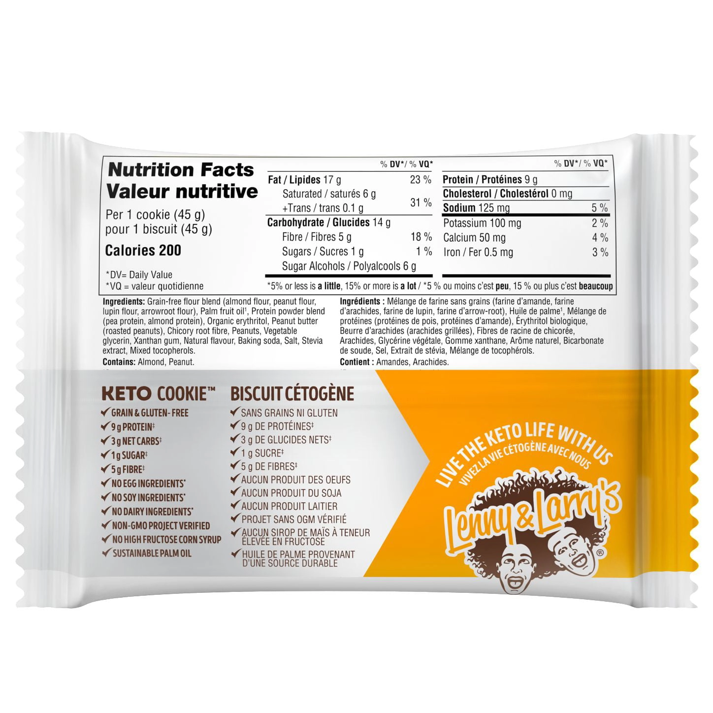 Lenny & Larry's Peanut Butter Keto Cookie - Image 2