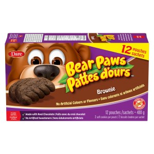 Bear Paws Brownie Cookies 480g