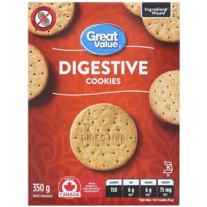 Great Value Plain Digestive Cookies