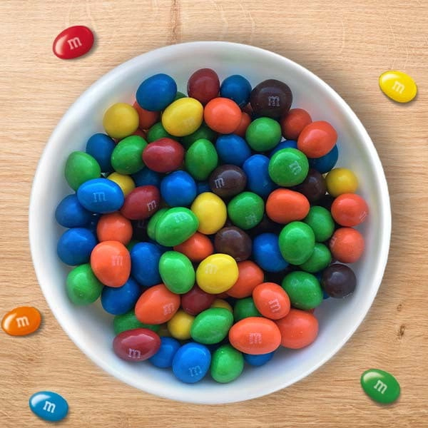 M&M's Peanut Milk Chocolate Candies, Sharing Bag, 200g - Image 4