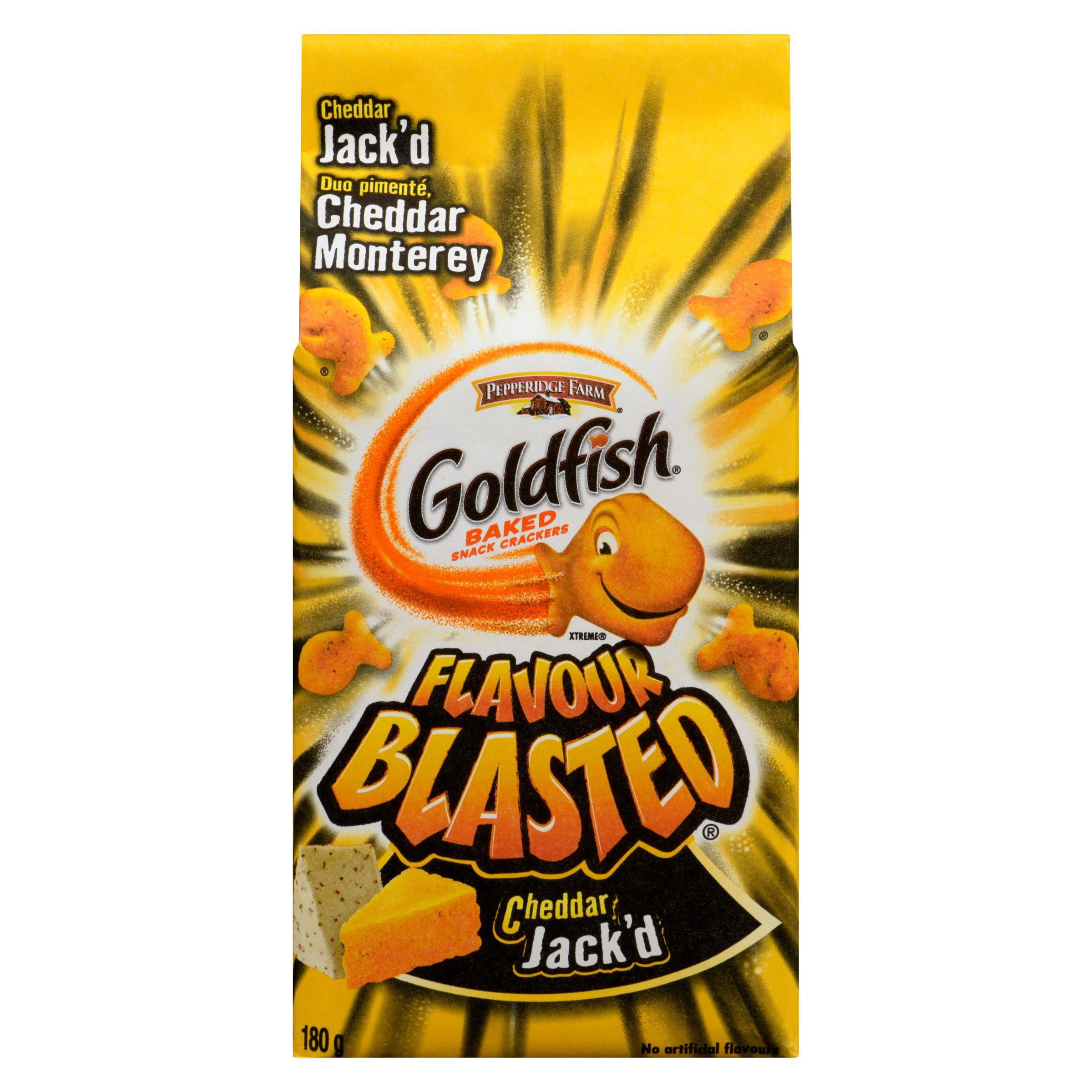 Goldfish Cheddar Jack’d Crackers