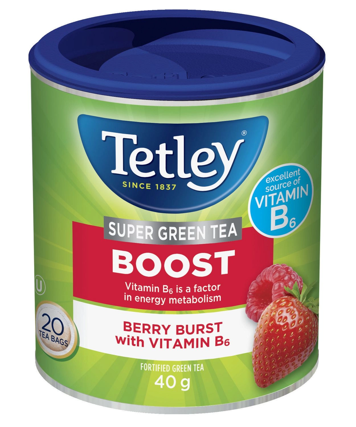 Tetley Super Green Tea Boost with Vitamin B6