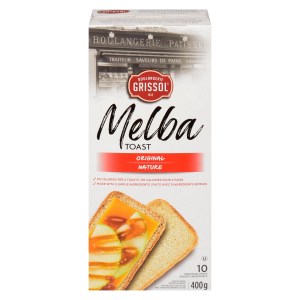 Boulangerie Grissol Melba Toast Plain