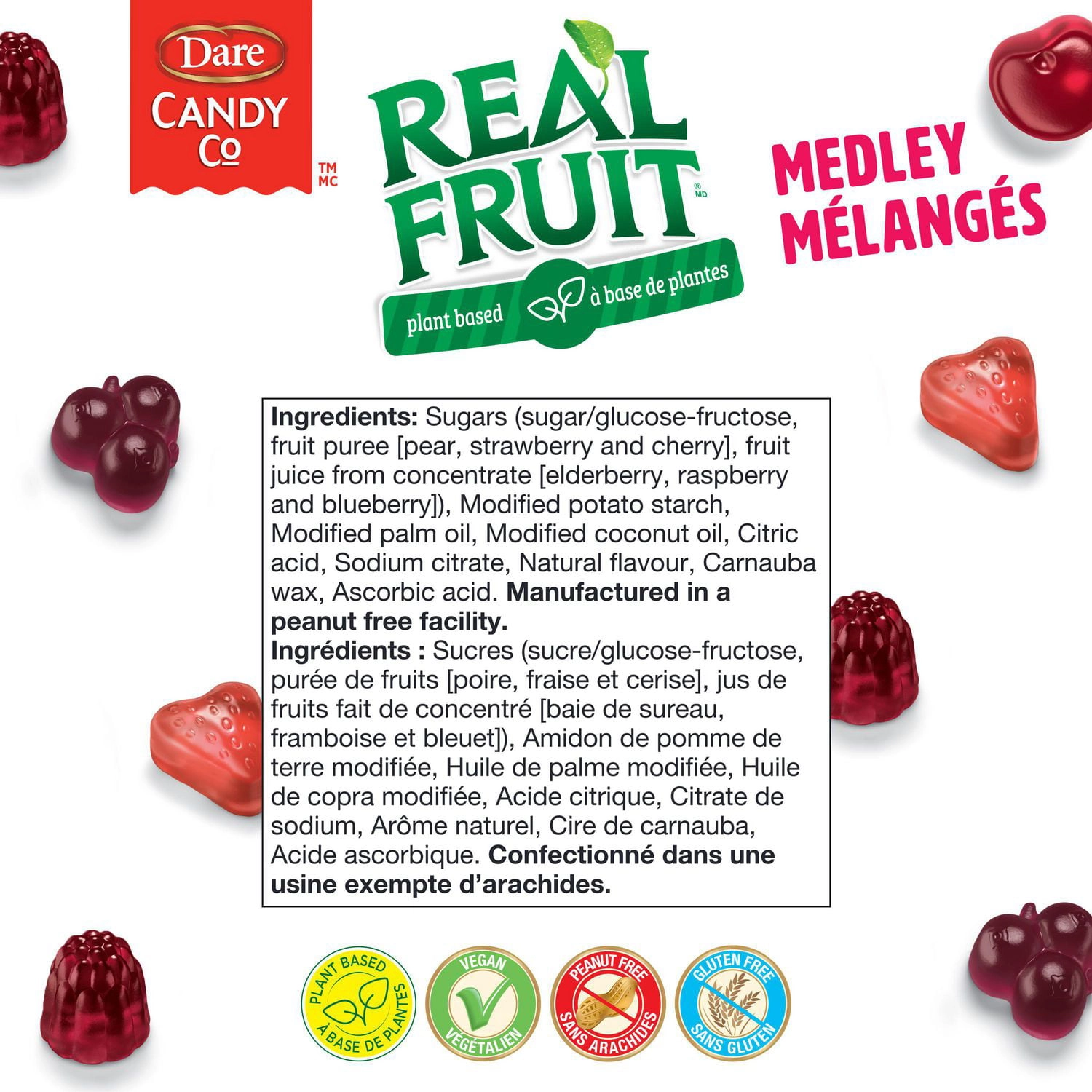 Real Fruit Gummies Medley Candy - Image 4