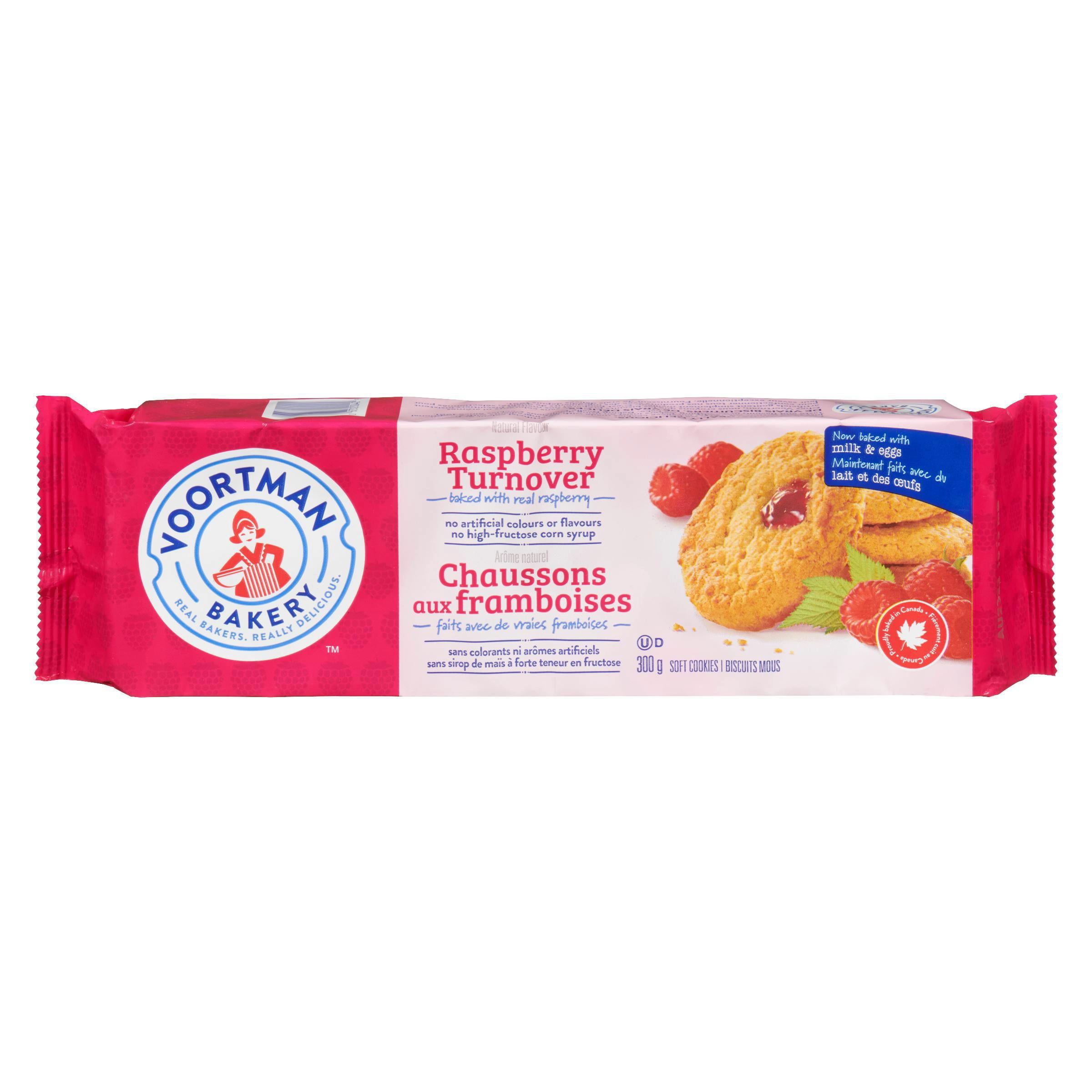 Voortman Raspberry Turnover Cookies 300g