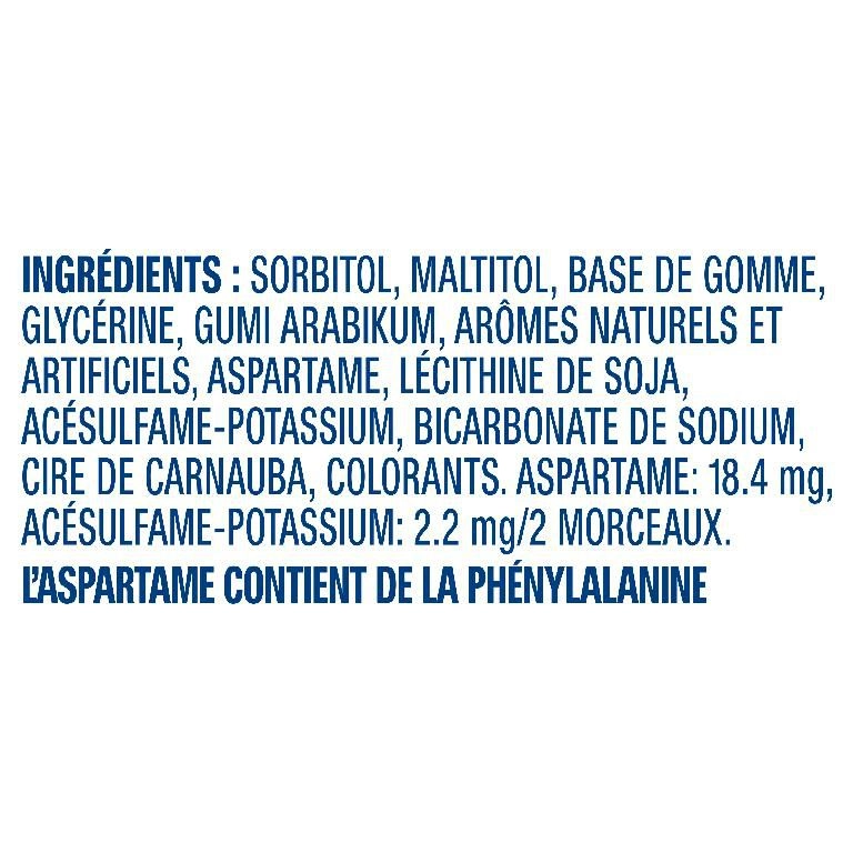 Excel White Spearmint Teeth Whitening Sugar-Free Chewing Gum, 60 Pieces, 1 Bottle 84g - Image 5