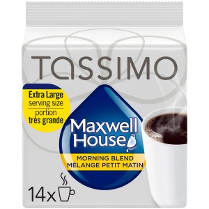 Tassimo Maxwell House Morning Blend Coffee T-Discs - 14 ct Box