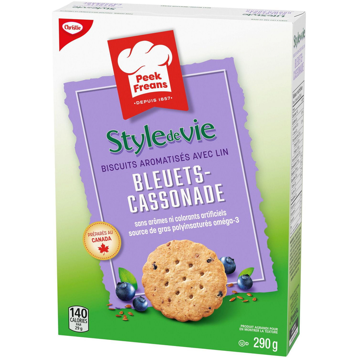 Christie Peek Freans Lifestyle Blueberry Brown Sugar Cookies - Image 2