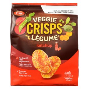 Dare Dare Veggie Crisps Ketchup Cracker Chips 100g