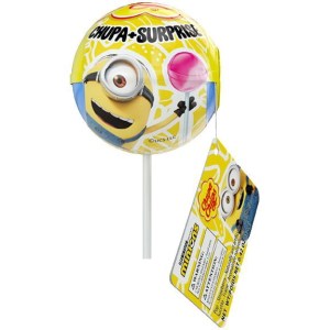 Chupa Chups Surprise Toy Minion Lollipops