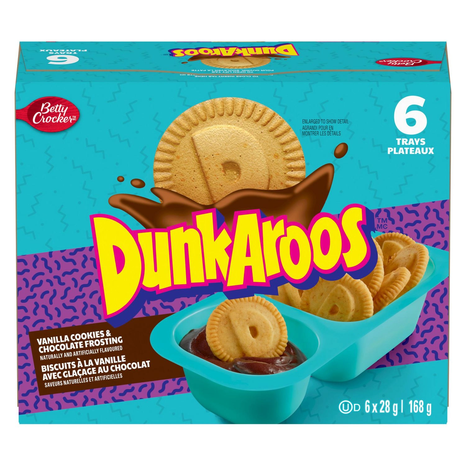 Betty Crocker Dunkaroos Chocolate Cookies and Chocolate Chip Frosting - Image 3