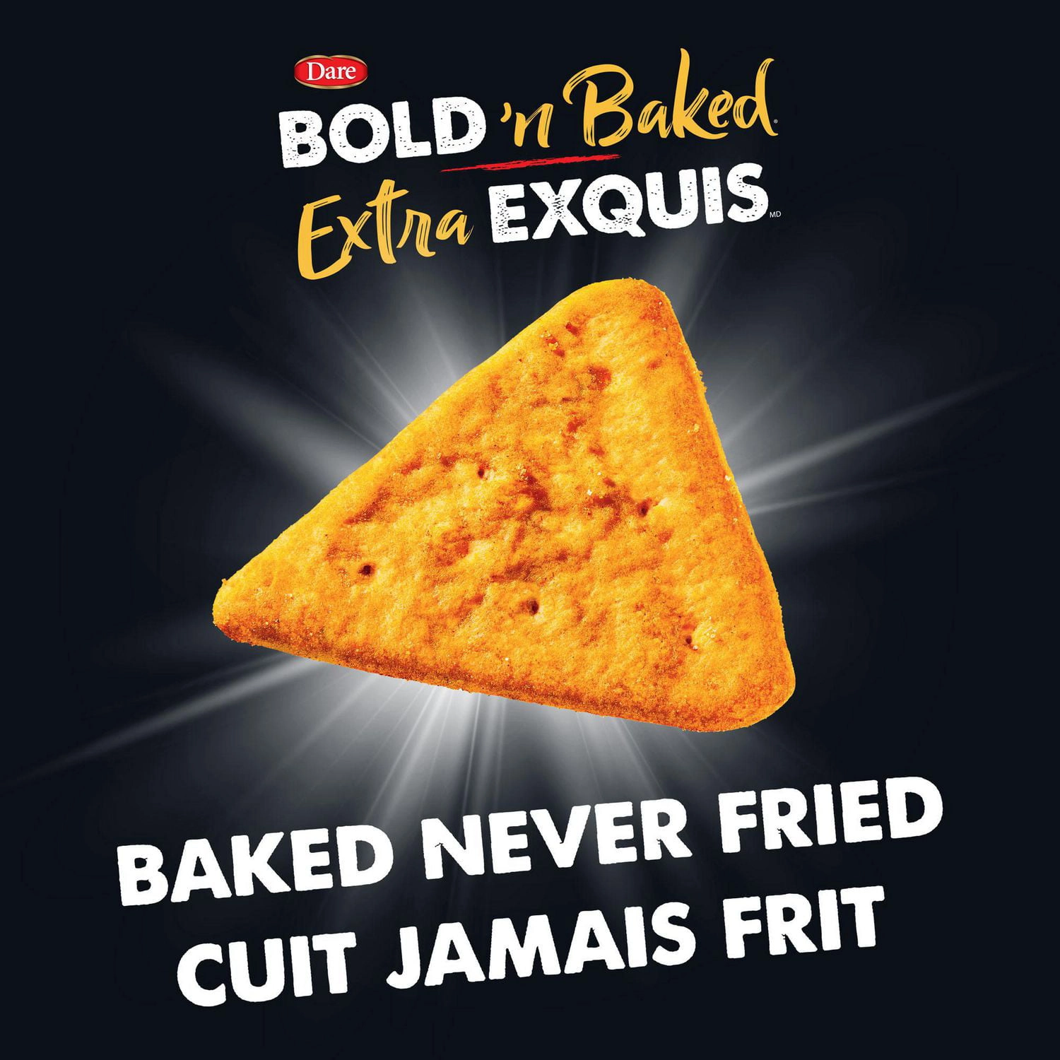 Dare Bold 'n Baked Nacho Cheese Crackers - Image 6